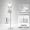 Maniquí plano para tienda de ropa, maniquí de medio cuerpo femenino, maniquí femenino de pecho plano, utilizado para exhibir ropa de mujer en escaparates, soporte para maniquí