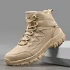 Botas de Combate de Talla Grande Transfronterizas para Hombre, Botas del Desierto Antideslizantes de Caña Alta, Botas de Campo para Exteriores Amazon, Botas de Senderismo y Montañismo para Hombre