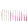 Pinzas para Cejas Pintadas con Spray Transfronterizas Juego de 4 Piezas Acero Inoxidable Pinzas Planas para Depilar Barba Herramienta para Recortar Cejas Pinzas Oblicuas para Cejas Venta al por Mayor