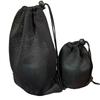 Bolsa de almacenamiento para ollas de set para exteriores, bolsa de malla de poliéster con cordón engrosado, bolsa de bolsillo de red para tetera de utensilios de cocina para acampar, venta al por mayor