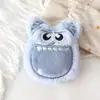 Broche Acessórios de Pelúcia de Algodão Monstrinho Olhos Grandes Monstro Chaveiro Pingente para Bolsa de Menina Acessórios para Sapatos e Meias
