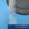 Ribete de encaje de pestañas de un solo lado, fabricante 2017, 100% nailon, no elástico, 5 CM, utilizado como adorno decorativo para ropa y dobladillos de faldas