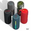 Altavoz Bluetooth portátil para exteriores HOPESTAR P37, inalámbrico, resistente al agua, con subwoofer y luz RGB, altavoz dual