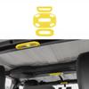 Adecuado para Jeep Wrangler 18-24 Jeep Wrangler modificado ABS marco de luz de lectura accesorios de decoración