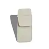 Paquete múltiple de cuero PU simple y conveniente bolsillo para bolígrafo de enfermera en blanco en stock al por mayor estuche para bolígrafos de cuero de color sólido gran capacidad