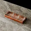 Caja de plástico para almacenar frutos secos, charola casera dividida para snacks, salón de belleza, bar, caja comercial para snacks y dulces para presentación