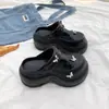 Sandalias de Verano 2026 para Mujer, Estilo Hada Mariposa de Gama Alta, Suela Gruesa, Cerradas, Cómodas, Versátiles, para Exteriores