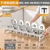 Caja de condimentos de acero inoxidable con compartimentos para condimentos, mermelada e ingredientes en polvo para hielo, adecuada para puestos