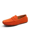 Zapatos de hombre entrega única clásico de moda británica casual mocasines slip-on zapatos de talla grande transfronterizos mocasines de cuero genuino