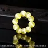 Contas pequenas redondas de ágata de cristal natural com anéis de corrida, acessórios de joias DIY feitos à mão, materiais para pulseira de 4 mm, atacado de pingentes