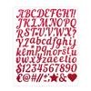 Venta al por mayor transfronteriza Pegatinas de letras de polvo de brillo Pegatinas digitales Punto DIY Decorativo Polvo dorado Pegatinas de letras con brillo