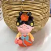 Souvenirs Turísticos Decorativos Culturales y Creativos de Xi'An Luoyang, Dulces de Estilo Antiguo, Brocado Pequeño, Tendencia Nacional, Imanes de Refrigerador Magnéticos de Dama de la Dinastía Tang