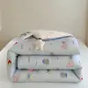 Colcha Doudou feita de fibra de soja, colcha de inverno espessa para uma pessoa, crianças, estudantes, dormitório, colcha de ar condicionado, colcha fresca de verão, colcha de primavera e outono
