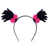 Diadema trenzada súper linda, escultura de arena divertida con cabeza de pescado salado, cuchillo de cocina, Red Red Anchor, accesorios de actuación, tocado divertido