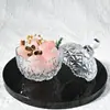 Tigela de Desmagnetização com Gipsofila de Cristal Natural Difusor de Pedra para Aromaterapia Pedra Bruta de Cristal Sem Fogo Decoração de Mesa de Escritório