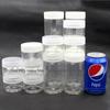 Atacado do Fabricante Garrafas de Boca Larga Garrafas de 100ml para Tinta Embalagem Plástica Pó Medicinal Isca Pet Guache Transparente Pequena Capacidade