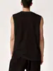 Camiseta deportiva sin mangas de talla europea para hombre, color azul marino, transpirable, para baloncesto, chaleco deportivo sin mangas de verano, nuevo