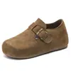 Nuevos Zapatos Birkenstock Primavera/Otoño 2026 para Mujer Tacón Oculto Ligeros Versátiles Casuales Zapatos Individuales Suela Suave Cómodos Zapatos de Tela Old Beijing