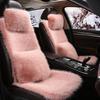 Almofadas Universais para Assento de Carro Almofadas de Assento de Pelúcia Inverno Carro Conjunto de Várias Peças Vendas Diretas de Fábrica Amazon Transfronteiriças
