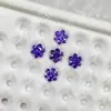 Nueva Estrella Hexagonal de 5 mm Colorida Circonia Piedra Suelta Estrella de Seis Puntas Circonia Nuevo Producto Lanzado Accesorios de Moda Suministro Directo de Fábrica