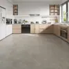 Piso Plástico de Piedra Spc para Proyectos Hoteleros y Uso Doméstico, Piso de Piedra Cristalina de PVC con Sistema Click-Lock, Microcemento, Imitación Azulejo, Veta de Madera