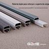 Curva Mudo Cortina Trilha Cortina Haste Montado na parte superior Montado lateralmente Monotrilho Double-track Straight-track Lion-Alloy Guia Rail Slide