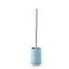 Cepillo para Inodoro con Base Clip sin Agujero Cepillo para Inodoro Hogareño Cepillo sin Puntos Muertos Baño Mango Largo Limpieza de Inodoro