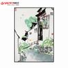 Wu Guanzhong Pintura Decorativa de Sala de Estar Cidade Aquática de Jiangnan Pintura a Óleo Nova Pintura a Tinta Chinesa Entrada Restaurante B&B Pintura para Pendurar Atacado