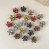 Presilha de Garra Pequena Colorida Fofa Transfronteiriça para Rabo de Cavalo Alto para Mulheres, Presilha de Flor para a Parte de Trás da Cabeça, Acessório de Cabelo para Meninas com Cabelo Grosso