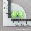 Pegamento Cremoso Material Color Macarrón Brillante Lazo Puntos Funda para Teléfono Lazo DIY Colorido Accesorios para el Cabello para Niños