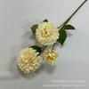 Flor de simulação casamento 3 cabeças fragrância suave favo de mel fruta dália casamento hotel cenário adereços flores decorativas flores artificiais atacado