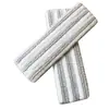 Pano para Mop Tiras de Mop Pano de Mop de Microfibra Fina Envio Gratuito de Amostra Pano de Mop Personalizado Pano de Reposição de Cabeça Dupla