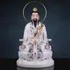 Estátua dos Três Puros da Divindade Suprema Taoísta, Estátua de Resina dos Três Puros Taoístas, Divindade Ancestral Taoísta, Mestre Celestial Primordial, Estátua do Mestre Celestial Lingbao