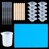 Acessórios para fazer joias de cola de gota de cristal DIY chaveiro acessórios para brincos acessórios para ganchos de orelha