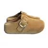 Zapatos Birkenstock Retro para Mujer 2025 Otoño Nuevos Zuecos Casuales con Puntera, Zapatos Versátiles para Mujer de Moda
