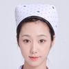 Gorro quirúrgico de enfermera de hospital cola de golondrina para dama sombrero rosa logo personalizado clínica salón de belleza gorra de trabajo de prácticas