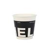 Vaso de café desechable de 8 oz, vaso de papel al por mayor con tapa, vaso para leche, té, bebida caliente con embalaje, vaso doble anti-escaldaduras