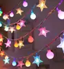 Luzes de Estrela LED, Luzes de Barraca, Luzes de Feira Noturna, Luzes Piscantes, Cordões de Luzes, Luzes Estilo Acampamento Gypsophila, Luzes de Ambiente, Cordões de Luz Decorativos