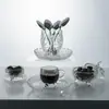 Porta Talheres Cristal Prima 10,5cm x 13cm - Lyor
