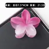 Novo Prendedor de Cabelo Flor de Ovo Plástico Degradê Grampo de Rabo de Cavalo Coque de Cabelo Presilha Tubarão Acessórios de Cabelo da Moda Atacado