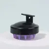 Cepillo de Silicona para Champú Transfronterizo de Amazon para Uso en Casa, Peine Masajeador Multifuncional, Limpieza del Cuero Cabelludo, Baño, Lavado de Cabello y Herramienta para Rascar la Cabeza