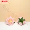 Cabezas de Flores de Rosa Artificiales (Ángulo Rosa) Ventas Directas de Fábrica Flores de Boda Diseño de Escena Exterior para Bodas Arco de Pared de Flores