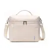 Bolsa Térmica para Almoço, Bolsa Térmica de Camada Dupla, Bolsa Grande para Piquenique ao Ar Livre, Bolsa de Ombro tipo Satchel, Bolsa de Gelo para Conservar Fresco e Frio