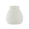 Vaso de Plástico para Flores Secas e Molhadas Recipiente para Arranjos de Flores Estilo Nórdico INS Floricultura Decorativo Vaso com Suporte para Plantas Vaso tipo Rattan