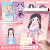 Libro de Pegatinas de Disfraces de Dibujos Animados Pegatinas de Fiesta para Niñas y Niños Lindo Juguete de Pegatinas de Disfraces de Princesa Libro de Pegatinas para Planificador