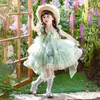 Vestido de Verano para Niña, Vestido de Hada de las Flores y Pastel para Niña Pequeña, Vestido Tutú, Vestido de Cumpleaños, Vestido de Princesa Lolita