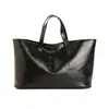 Bolso grande de color liso, único y sencillo, nuevo estilo simple para mujer, alta calidad, gran capacidad, bolso de mano tote para el día a día