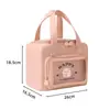 Bolsa de Almuerzo Cuadrada Moderna Runhui para Oficinistas, Bolsa Bento Portátil para Estudiantes, Bolsa Termo para Lonchera, Bolsa para Bolsa de Hielo
