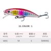 Cebo Artificial Señuelo Minnow Hundimiento 50mm/6g Minnow de Agua Dulce Crankbait Señuelo Duro Entrega Directa de Fábrica 9055