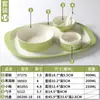 Xiangyuan melamina louça prato comercial hotel escola cantina conjunto de refeição buffet fast food prato bandeja